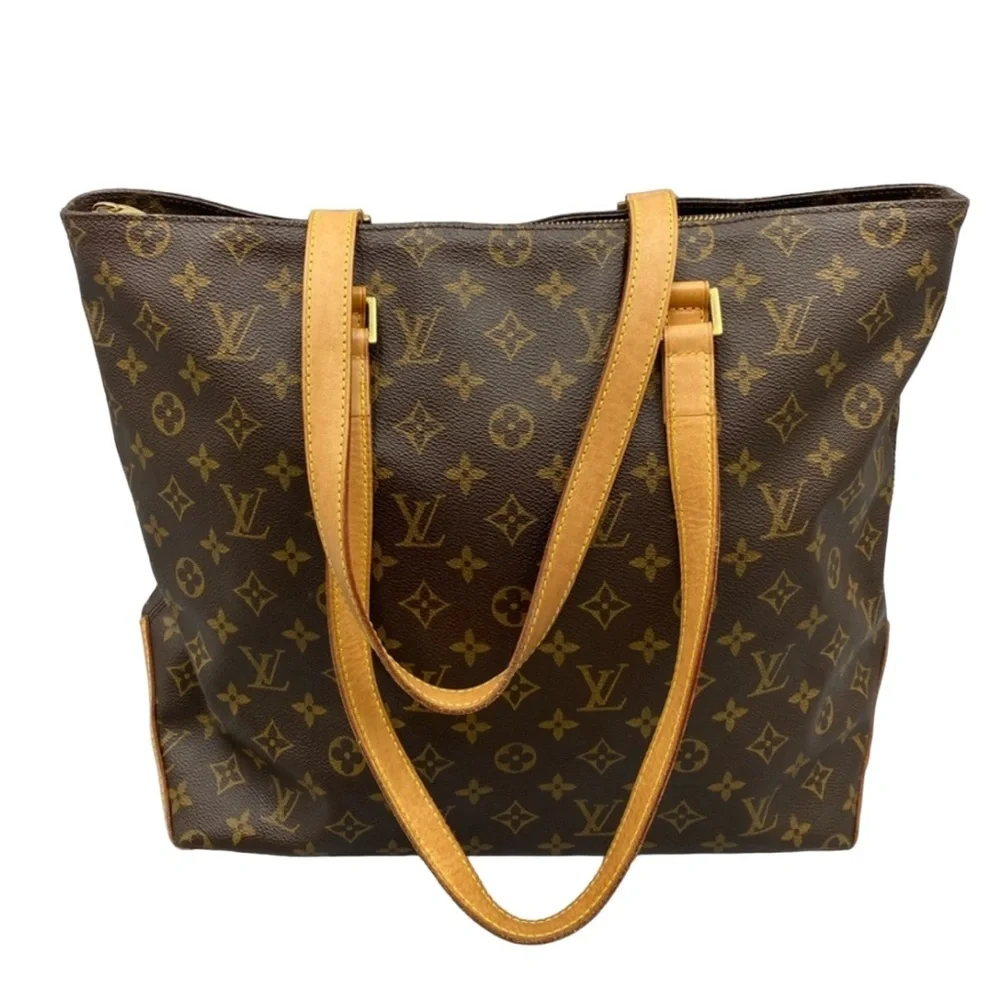 Louis Vuitton Cabas Mezzo Monogram Shoulder Tote - Excellent Preloved Condition